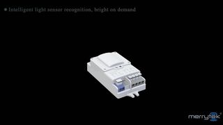 Sensor de movimento com escurecimento inteligente para estacionamento