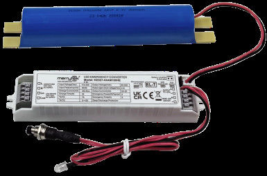 2W 3 horas LiFePO4 bateria condutor LED de emergência com bateria Auto testes e auto testes Opcional com 5 anos de garantia