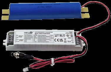 5 anos de garantia 4W 3 horas LED condutor de emergência com bateria LiFePO4 20-60Vdc de saída para LED batten