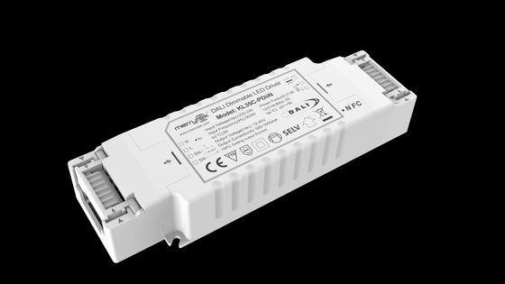 Driver de corrente constante com regulação DALI2 & PUSH de 35W, programável por NFC, driver LED 500-1050mA