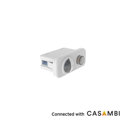 Sensor de movimento PIR Casambi, escurecimento 0-10V, adequado para aplicações de escritório