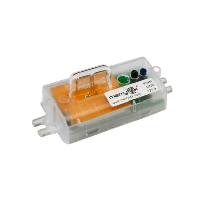 Sensor de atenuação PWM de 12 Vdc, função de prioridade de luz diurna, com configuração de interruptor DIP