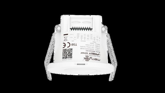 Detector de ocupação de 24 GHz com contacto NO e contacto NC com entrada AC