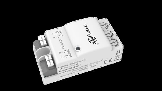 Sensor de Movimento ON/OFF para Micro-ondas, Configuração com Interruptor Rotativo, Com Baixo Consumo em Stand-by